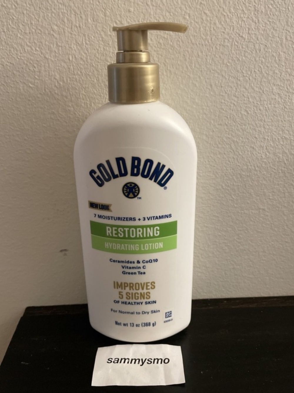 Gold Bond Restoring Hydrating Lotion Ceramides & CoQ10, 13 oz.